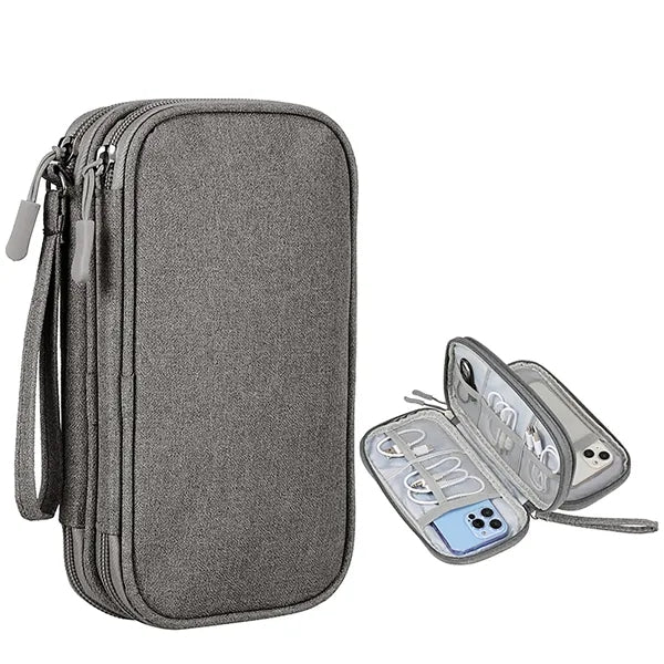 Travel Case Organizer for Test Strips, Lancets, Needles
