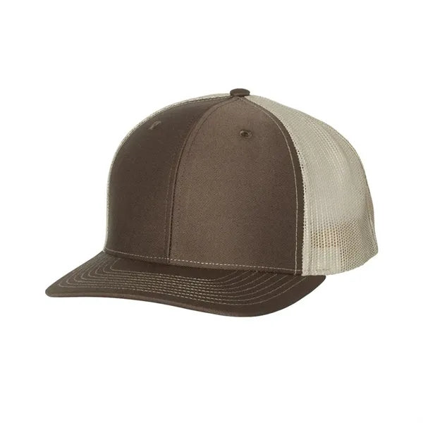 Adjustable Embroidered Trucker Cap, Snapback Mesh Hat
