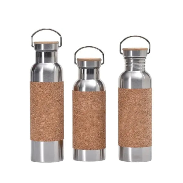 Cork Vacuum Insulated Water Bottle
