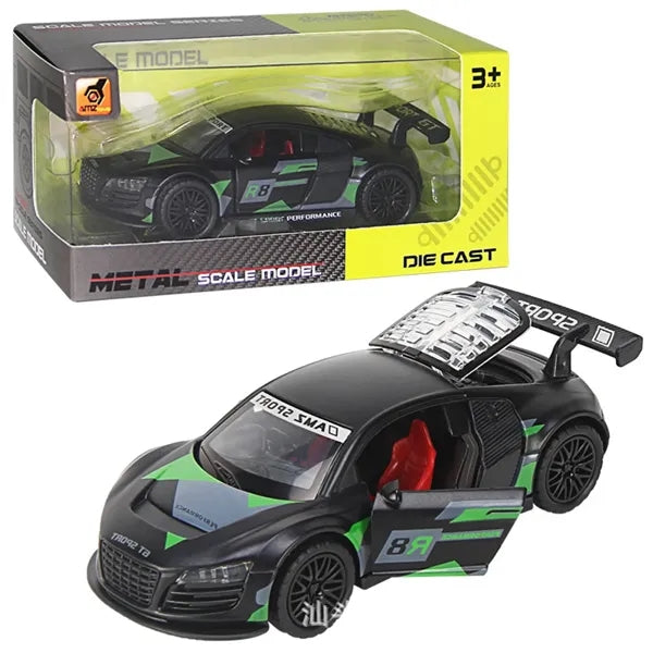Sports Model Metal Car Exclusive Alloy Pullback Toy