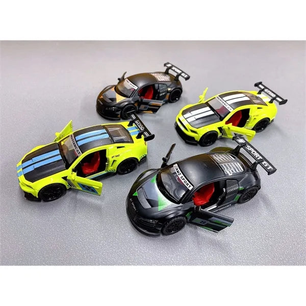 Sports Model Metal Car Exclusive Alloy Pullback Toy