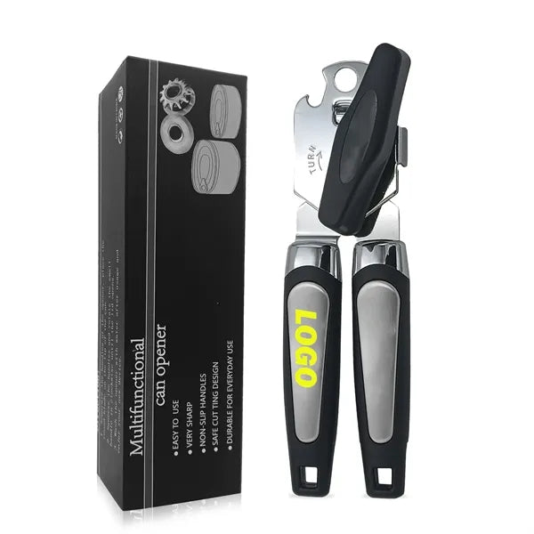 3-in-1 Manual Kitchen Tool: Tin & Can Opener