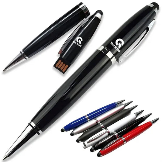 3-in-1 Touchscreen Stylus USB Flash Drive 16GB Memory