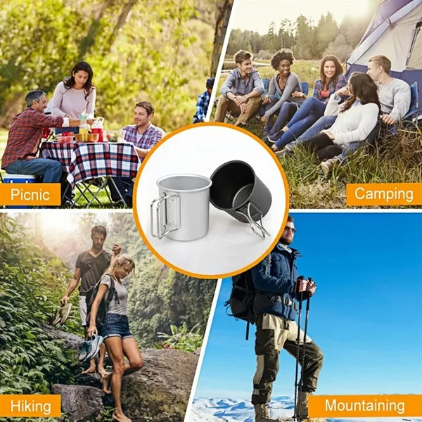 300ml Aluminum Camping Mug