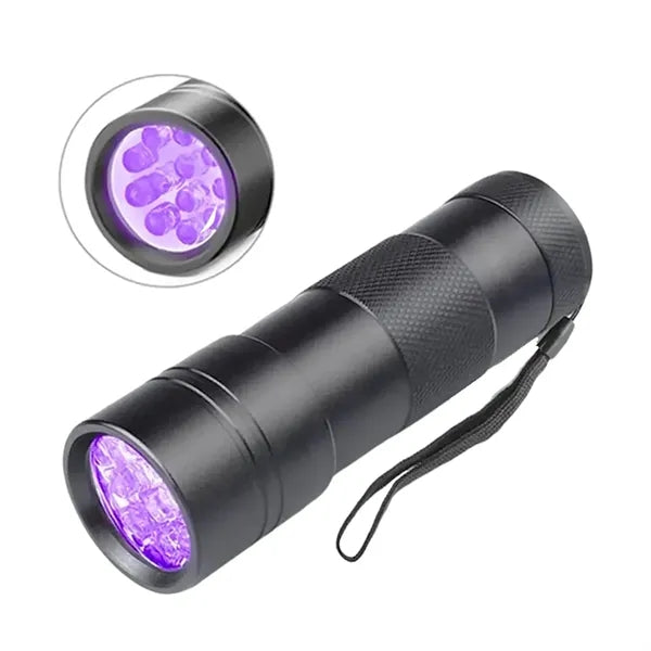12 LED UV Flashlight