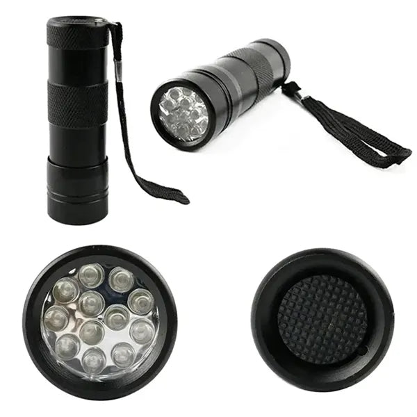 12 LED UV Flashlight