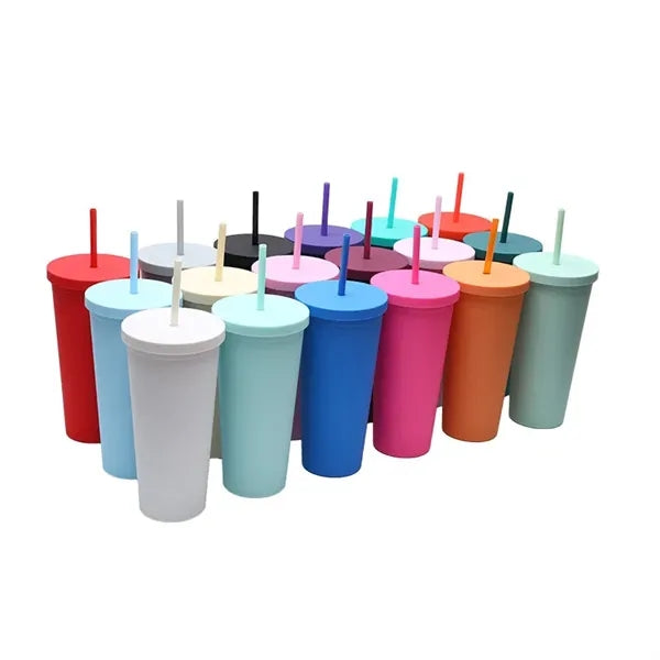 24 oz Cartoon Double-Walled Tumbler