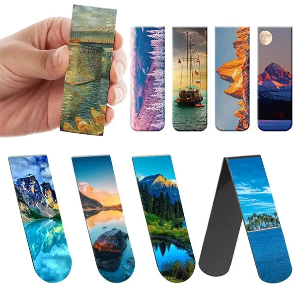 Creative Magnetic Bookends Folding