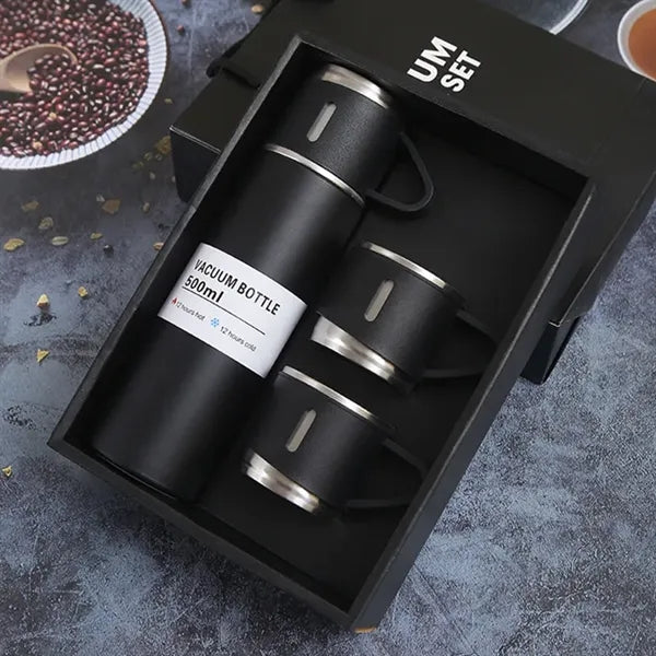 17 oz Premium Stainless Steel Mug Gift Set