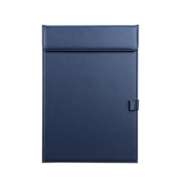 A4 PU Leather Magnetic Clipboard w/Clip and Pen Loop