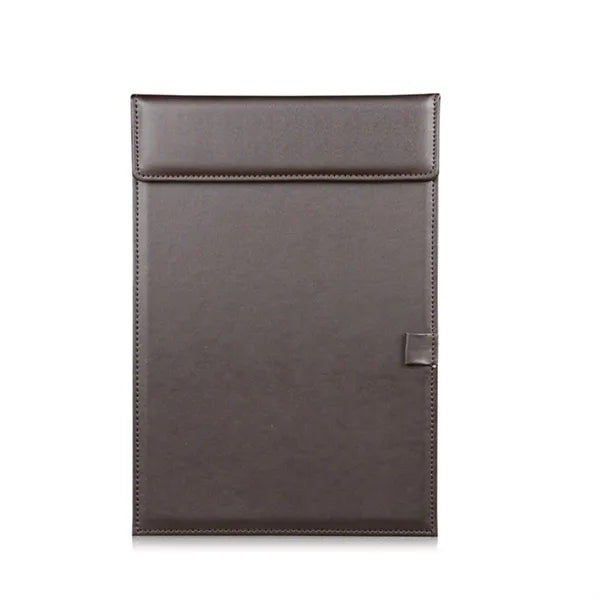 A4 PU Leather Magnetic Clipboard w/Clip and Pen Loop