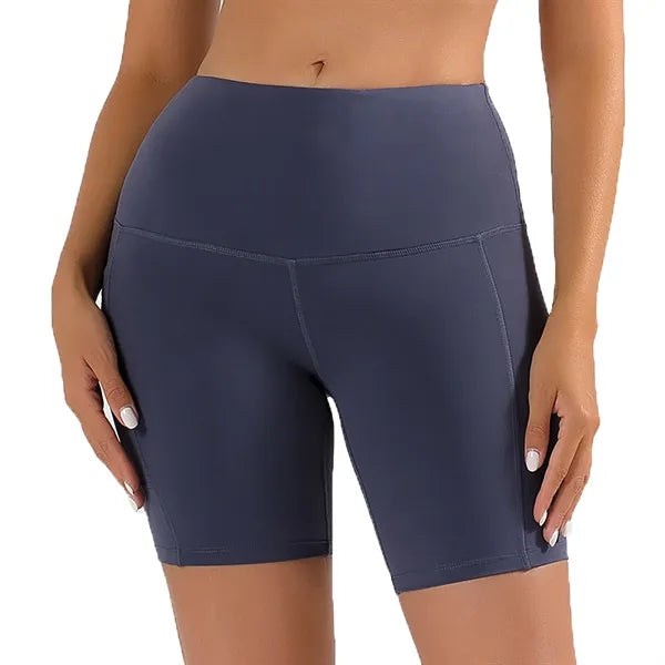 High Waisted Slim Pull-In Five-Inch Yoga Pants