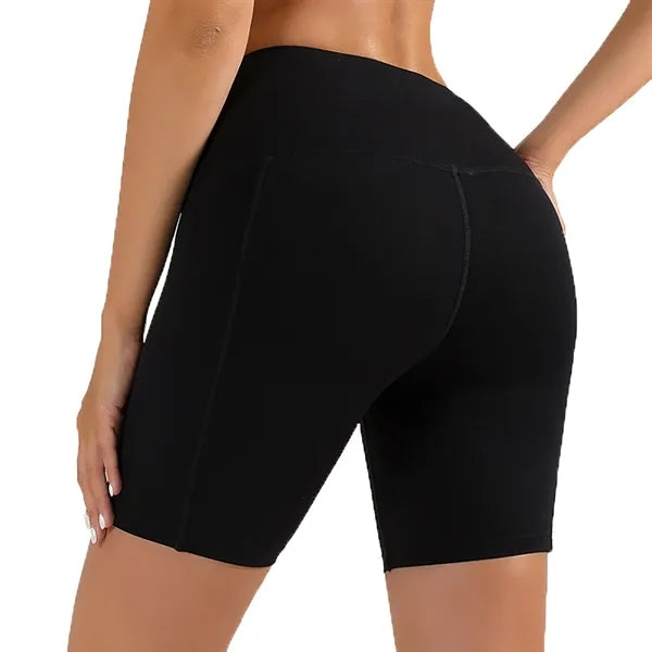 High Waisted Slim Pull-In Five-Inch Yoga Pants