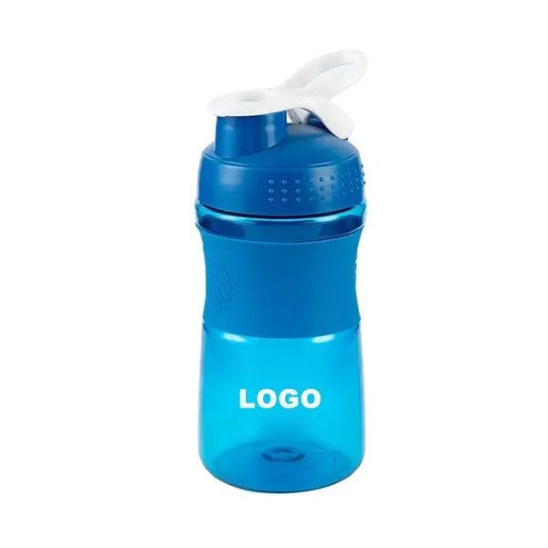 500ml Plastic Fitness Shaker bottle with Handle Sports