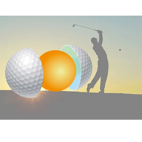 Golf Rubber Balls Customizable For Gifts