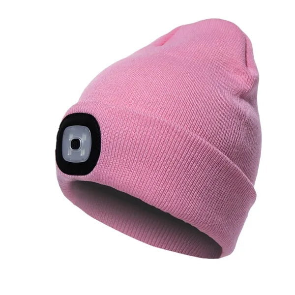 Unisex LED Light Winter Knitted Hat Cap Beanie