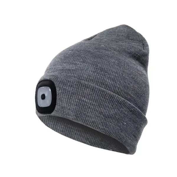 Unisex LED Light Winter Knitted Hat Cap Beanie