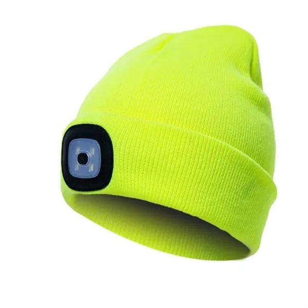 Unisex LED Light Winter Knitted Hat Cap Beanie