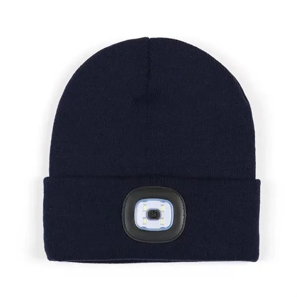 Unisex LED Light Winter Knitted Hat Cap Beanie