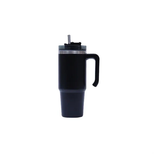 20 oz Tumbler with Handle and Straw Lid