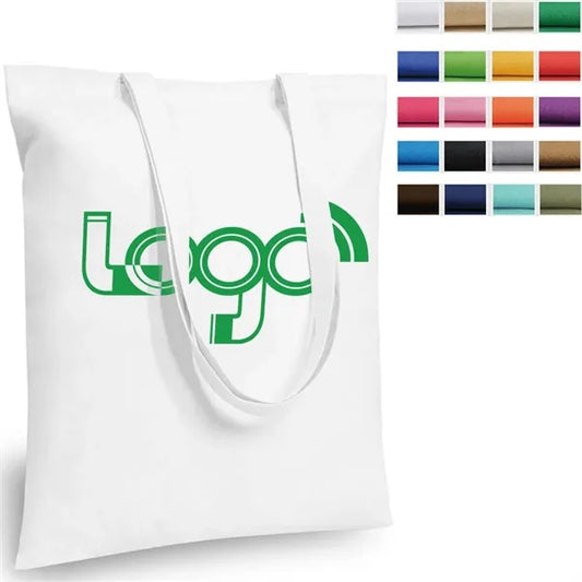 12 oz Polyester-cotton Canvas Shopping Grocery Tote Bag