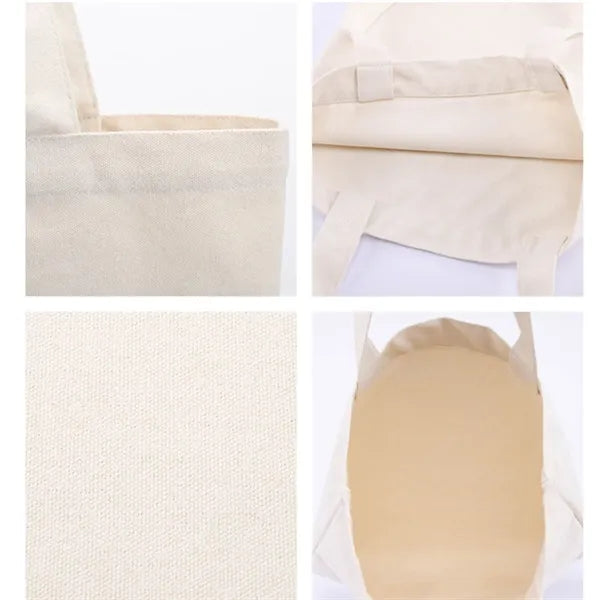 12 oz Polyester-cotton Canvas Shopping Grocery Tote Bag