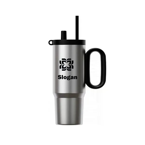 25 oz Tumbler with Handle with Straw Lid and Infuser