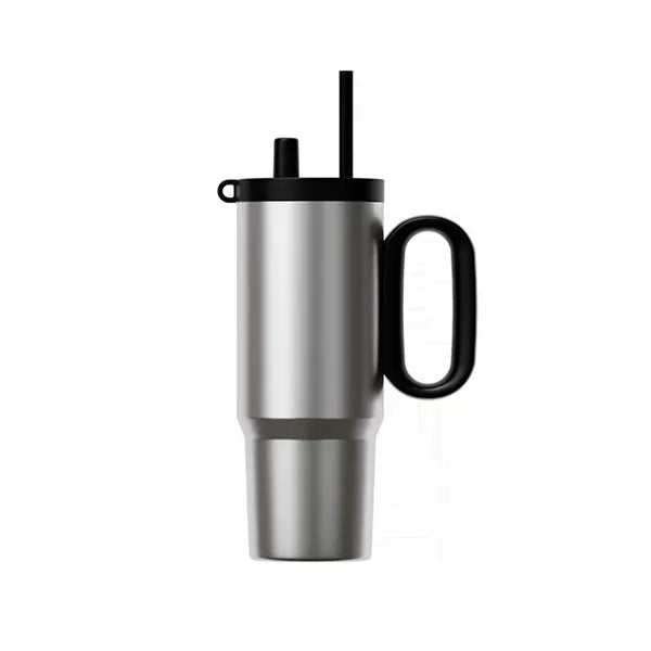 25 oz Tumbler with Handle with Straw Lid and Infuser