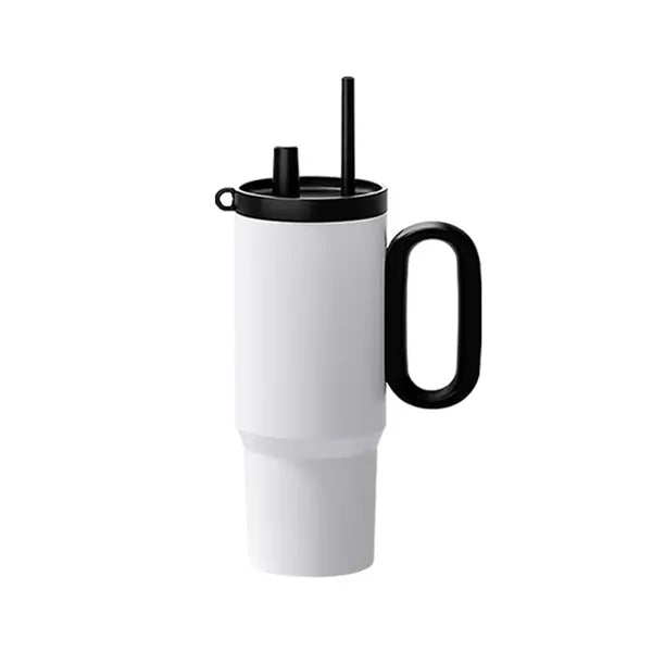 25 oz Tumbler with Handle with Straw Lid and Infuser