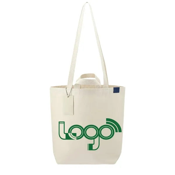 12 oz Cotton Canvas Tote Bag with Double Handle