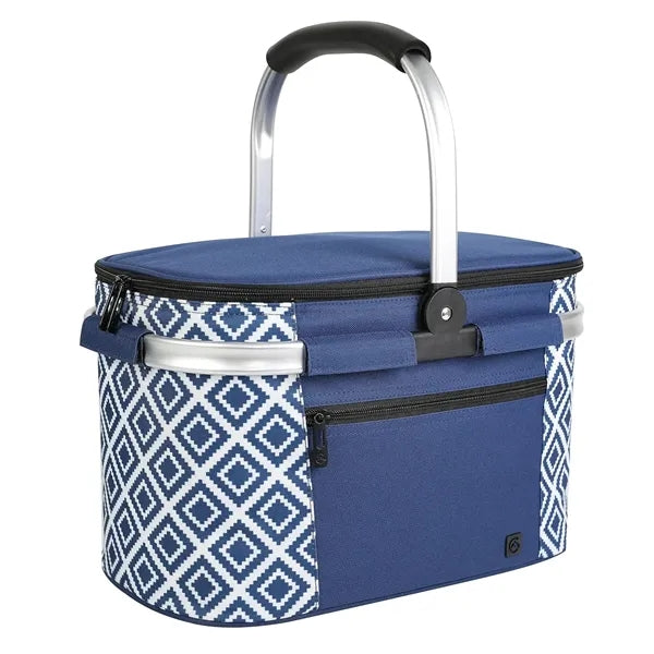 Folding Picnic Insulation Leakproof Outdoor Basket