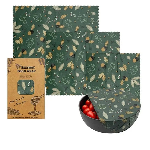 Beeswax Food Wrap 3 Pack Set