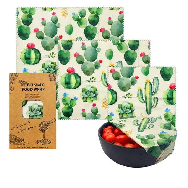 Beeswax Food Wrap 3 Pack Set