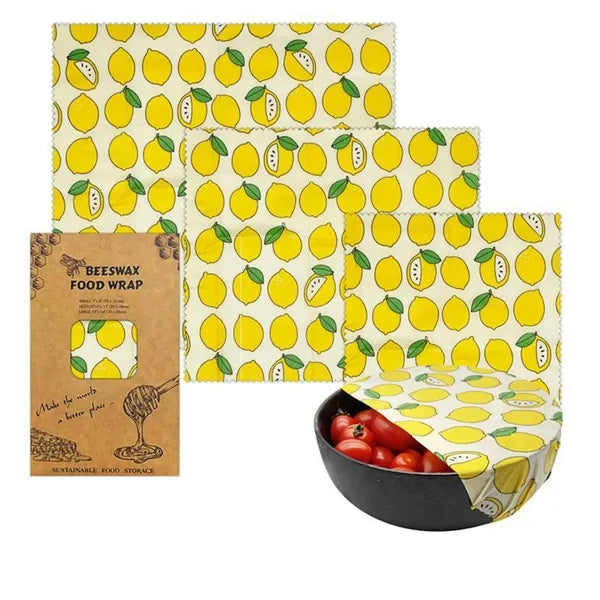 Beeswax Food Wrap 3 Pack Set