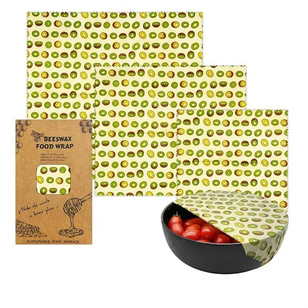 Beeswax Food Wrap 3 Pack Set