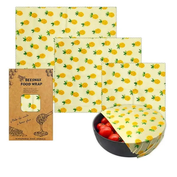 Beeswax Food Wrap 3 Pack Set