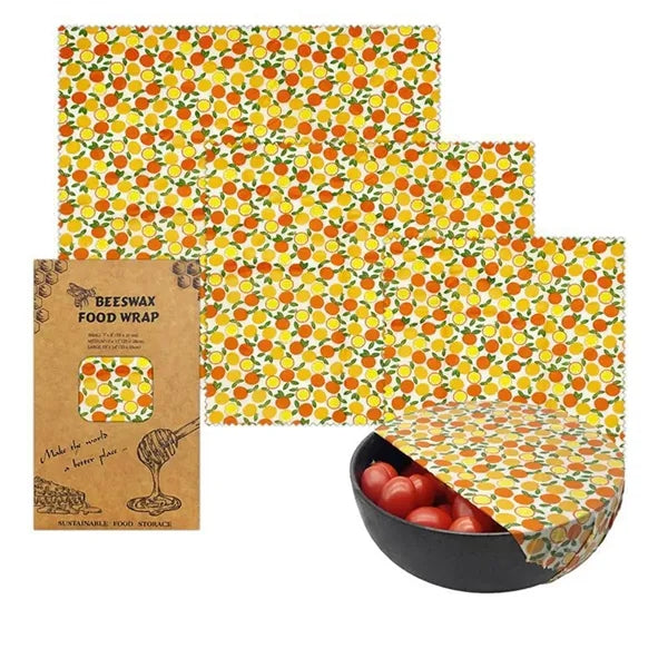 Beeswax Food Wrap 3 Pack Set