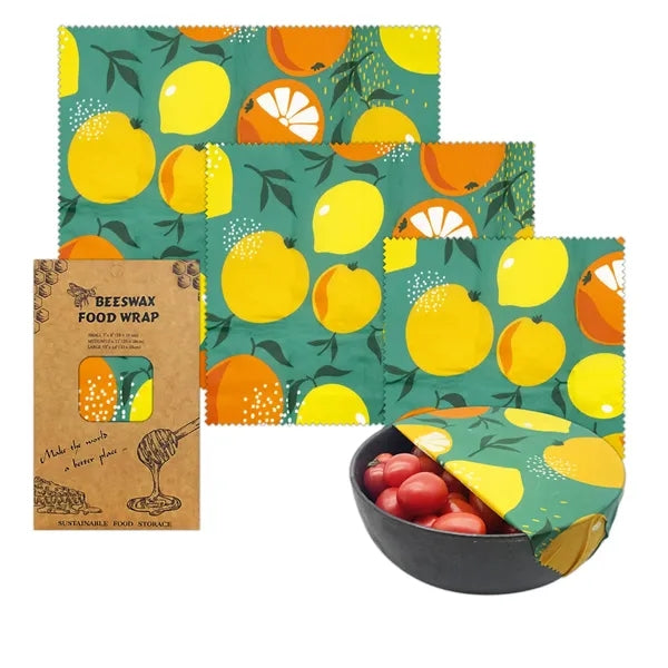 Beeswax Food Wrap 3 Pack Set