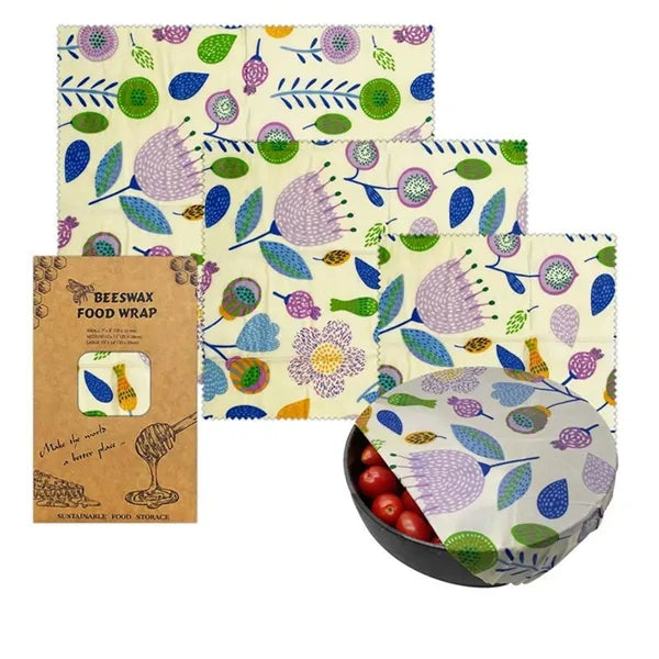Beeswax Food Wrap 3 Pack Set