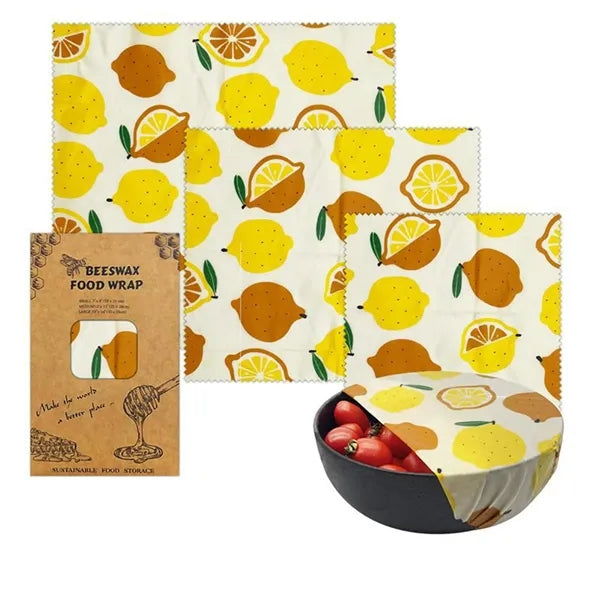 Beeswax Food Wrap 3 Pack Set