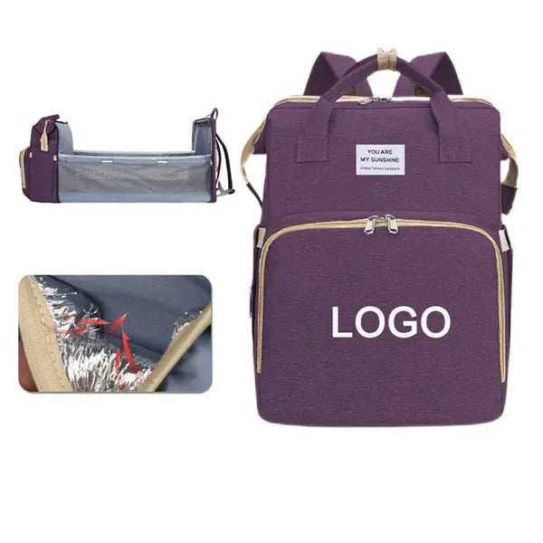 Multifunctional Baby Sleeping Backpack Diaper Bags