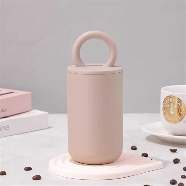 Double Layer Ring Portable Coffee Cup