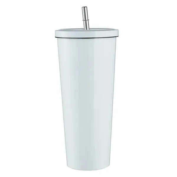 Fashionable Simple Straw Coffee Cup
