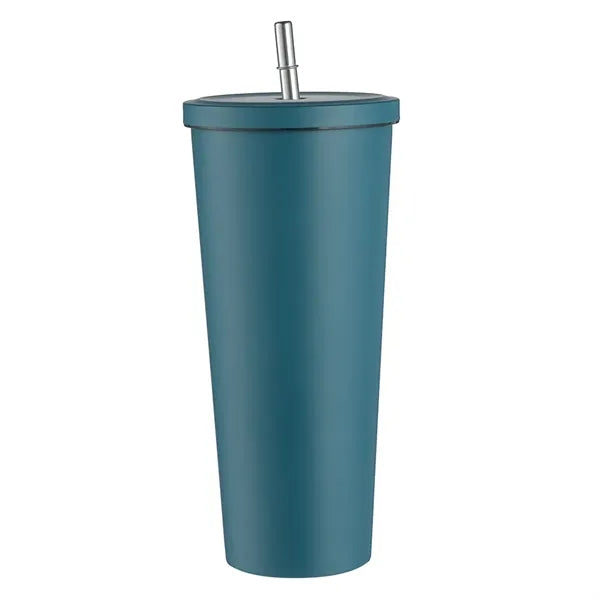 Fashionable Simple Straw Coffee Cup