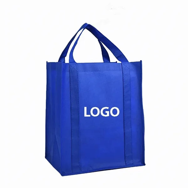Non-Woven Grocery Tote Bag 13x15x10"