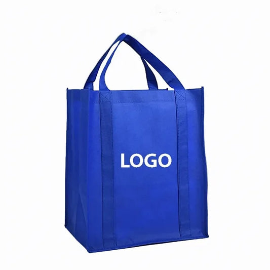 Non-Woven Grocery Tote Bag 13x15x10"