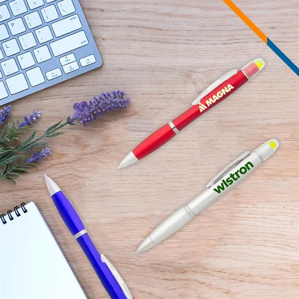 Tade 2in1 Highlighter Ballpoint Pen