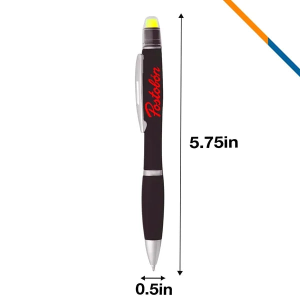Tade 2in1 Highlighter Ballpoint Pen