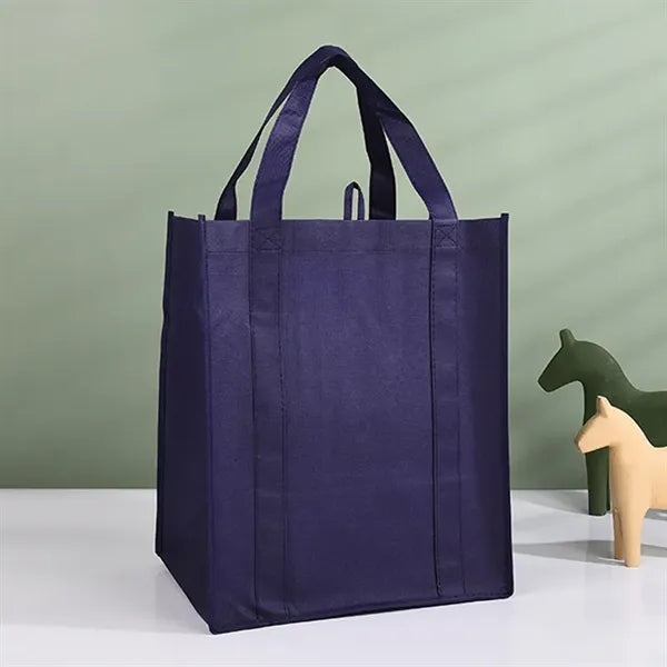 Non-Woven Grocery Tote Bag 13x15x10"