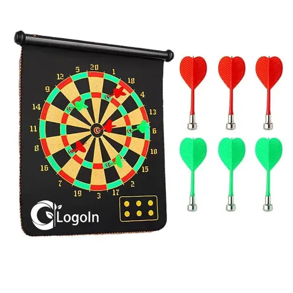 Magnetic Dart Board for Kids Indoor Dartboard Sets Room Game
